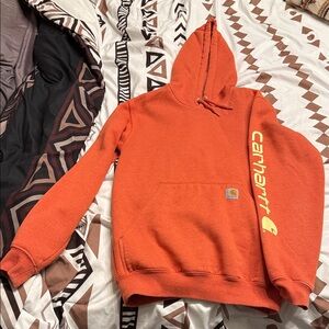 Carhartt Men's Bold Orange Hoodie